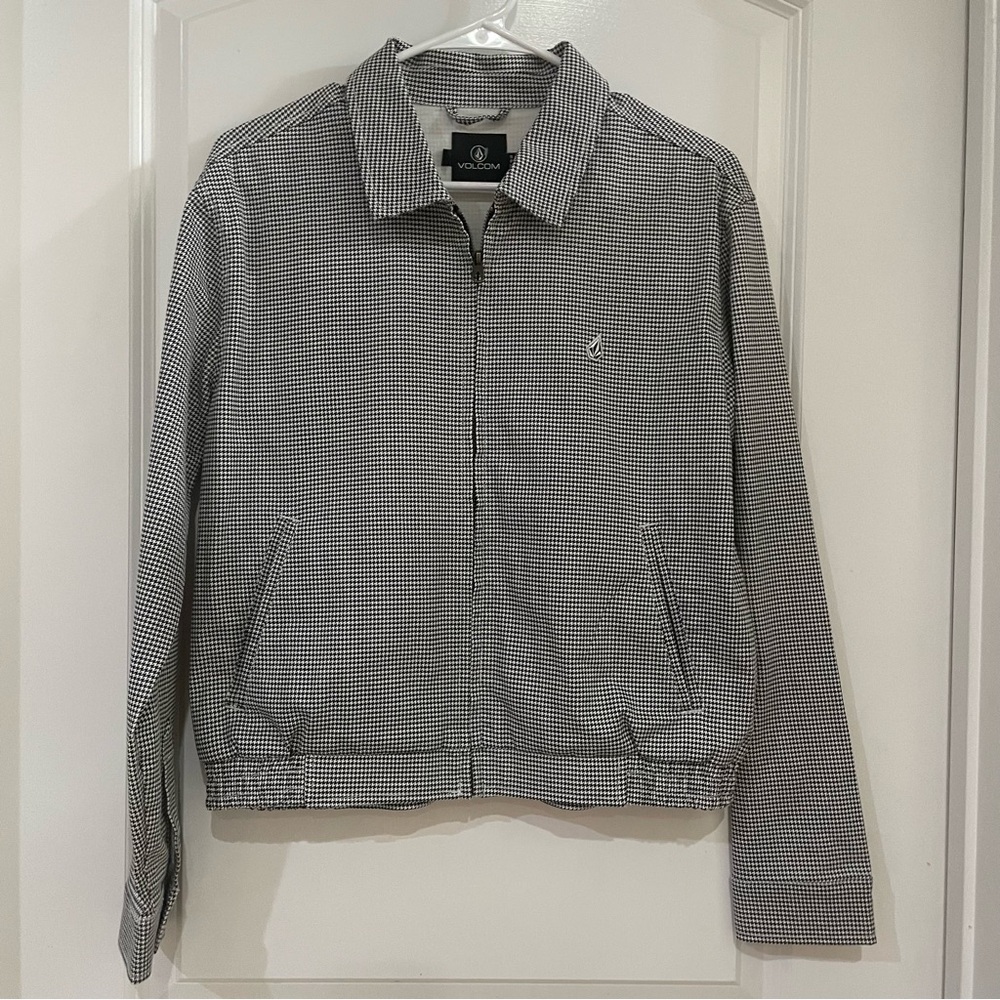 VINTAGE‎ Volcom Men's/women’s Monochrome Patterned Jacket size SP/10